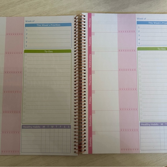 'Choose Joy' Spiral Planner Notebook - Picture 5 of 8